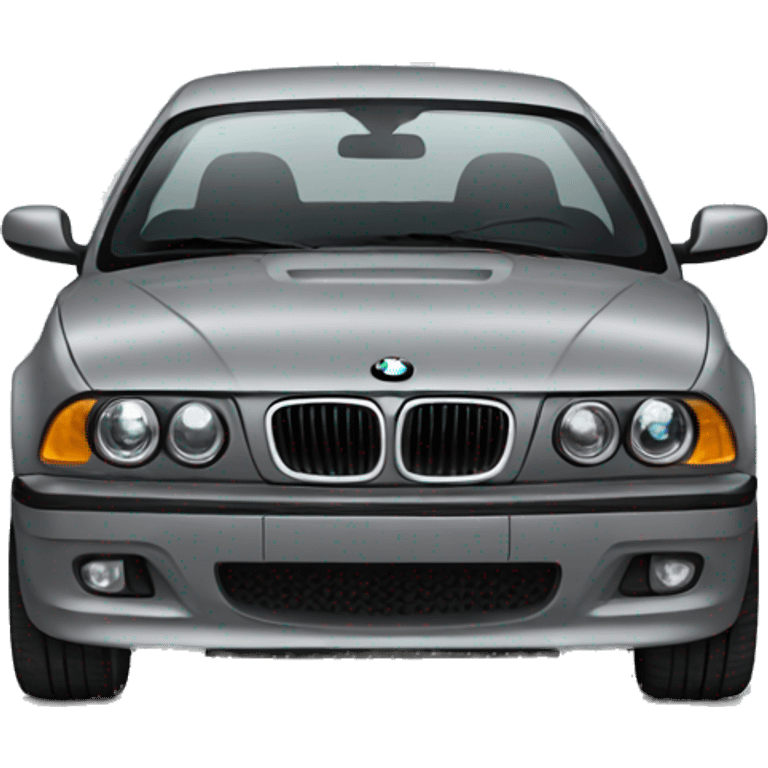 Gray car bmw emoji