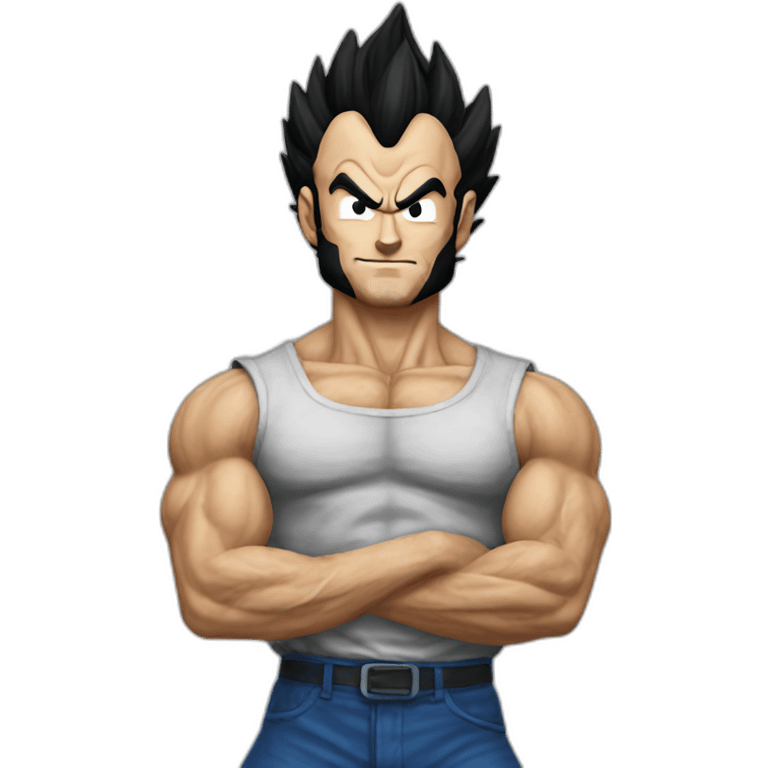 Redneck vegeta emoji