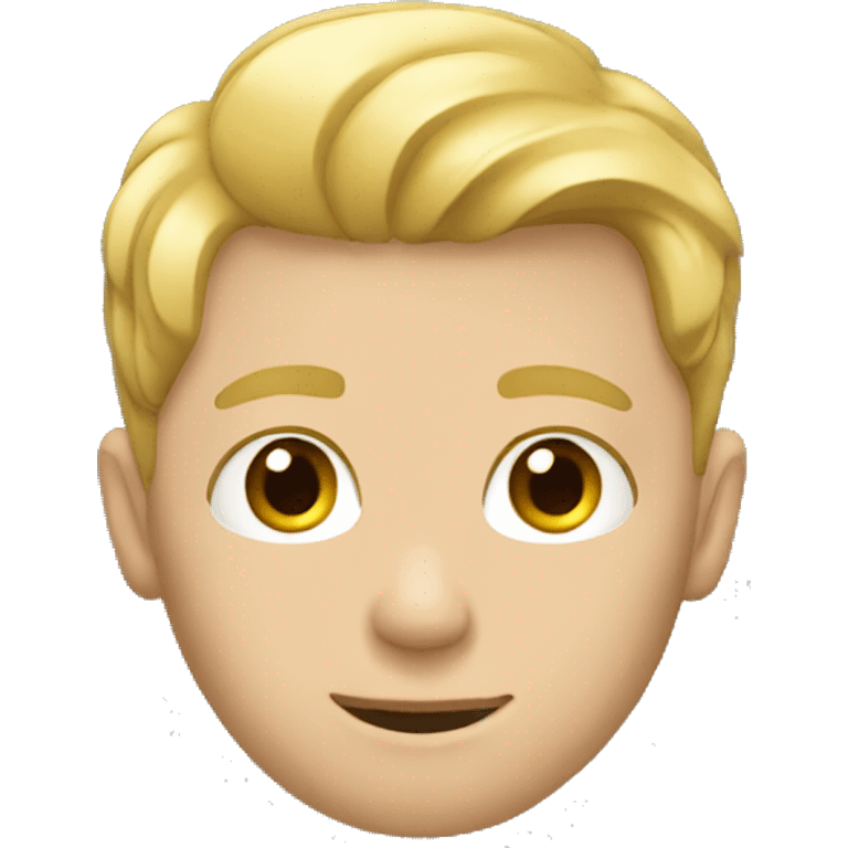 Blonde guy emoji