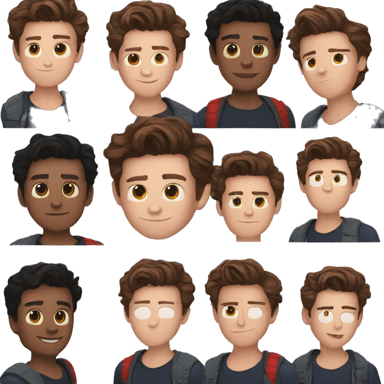 Tom Holland Peter Parker emoji