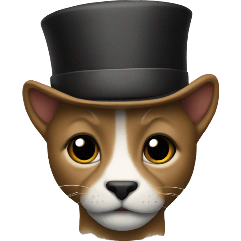 Shar with tophat emoji