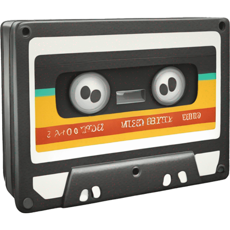 Retro cassette emoji