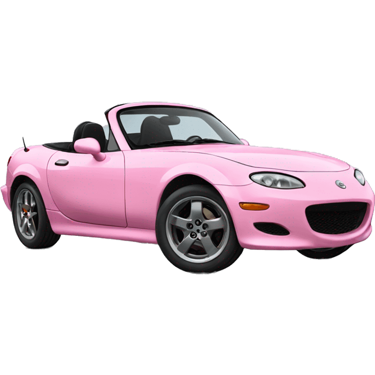 pink miata emoji