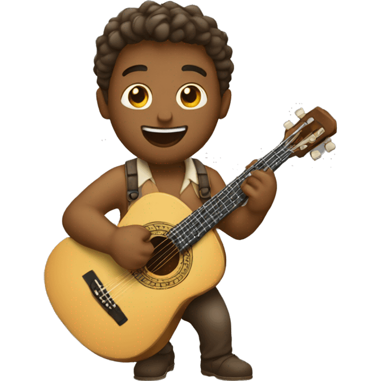 Hombre Tocando cavaquinho emoji