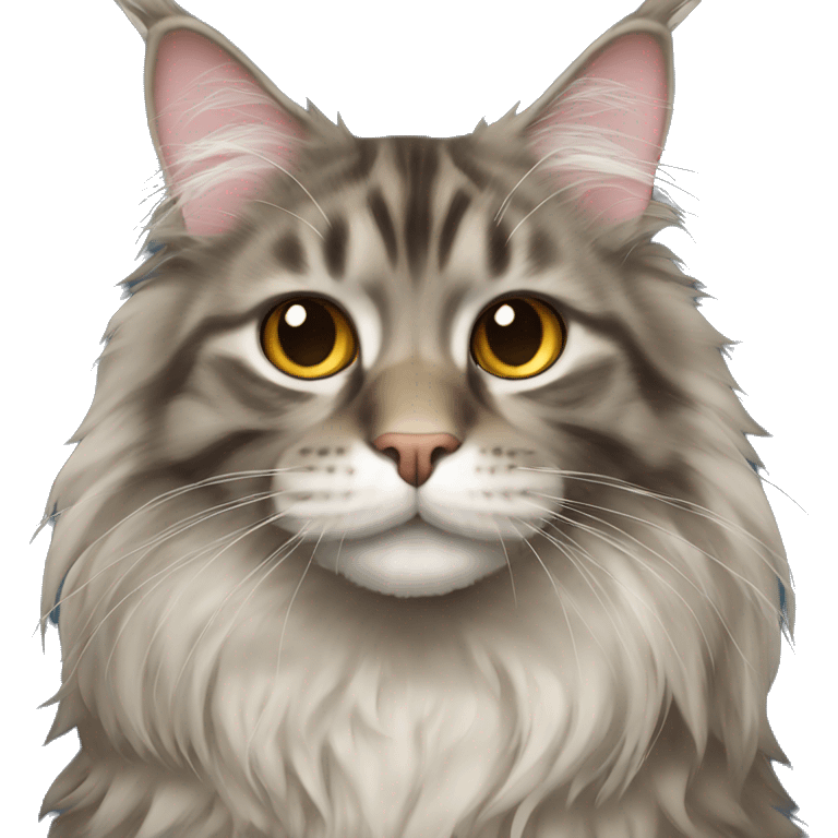 Maine coon cat emoji