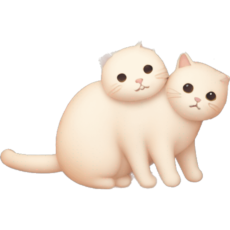 Mochi mochi Peach cat emoji