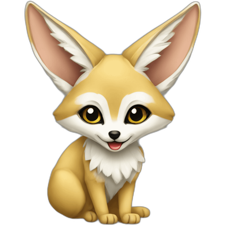 Fennec supporter Algérie emoji