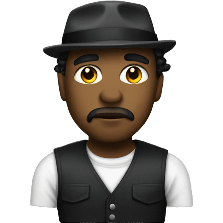 A gangster emoji