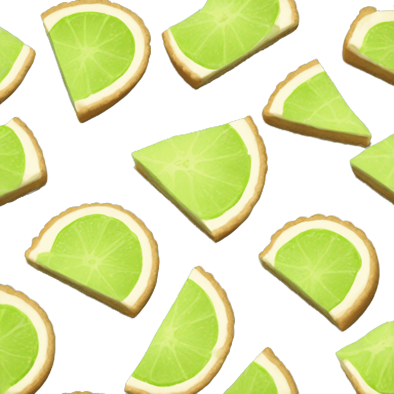 key lime pie slice  emoji