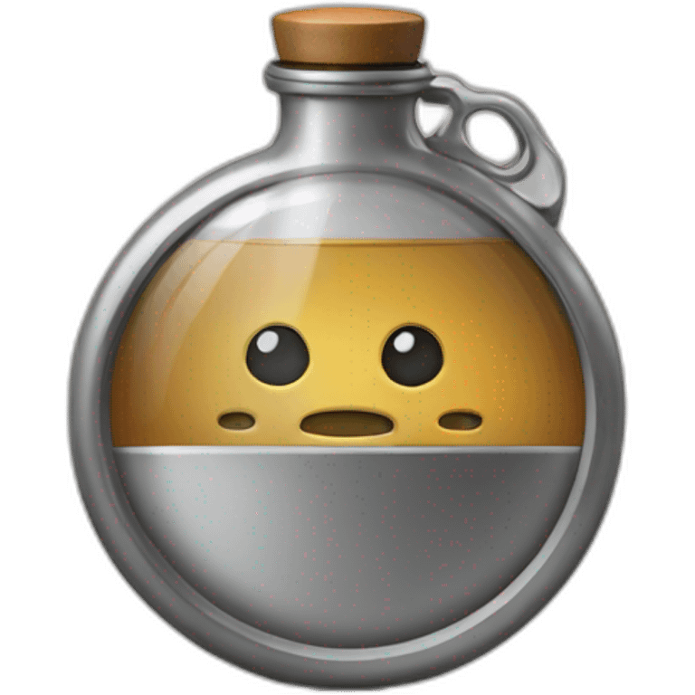 Flask MAC coine emoji