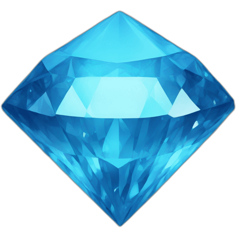 blue diamond emoji