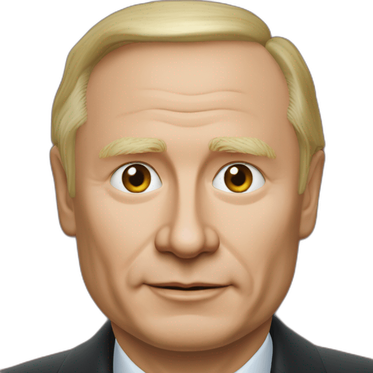 Président Vladimir Poutine emoji