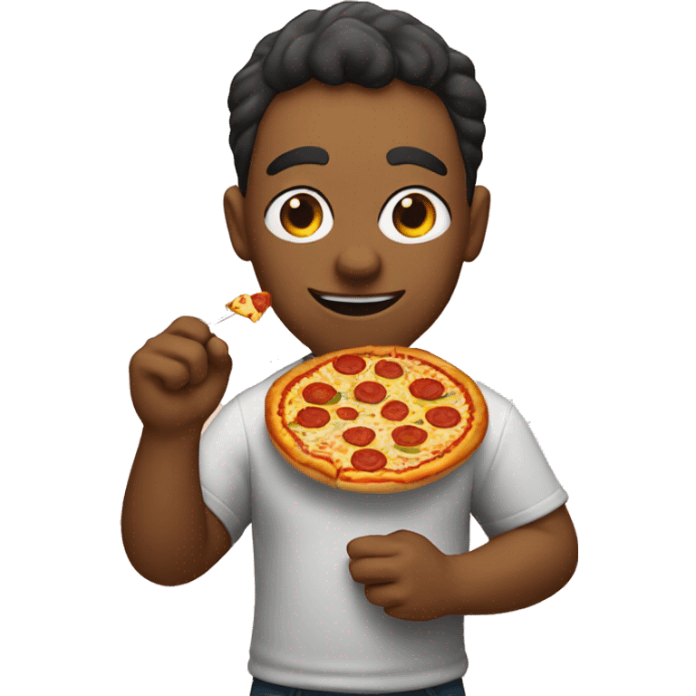 fergi eat pizza  emoji