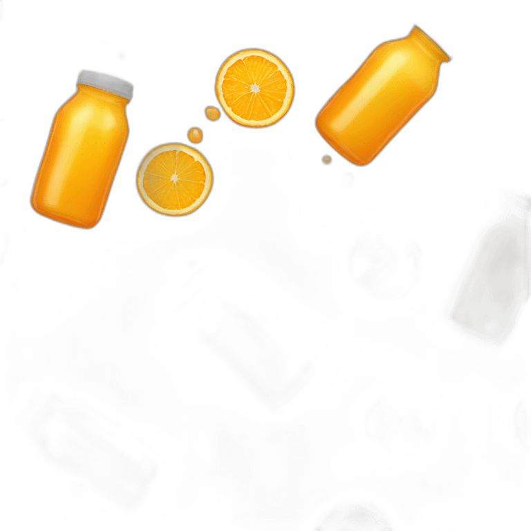 Leaking orange juice can emoji