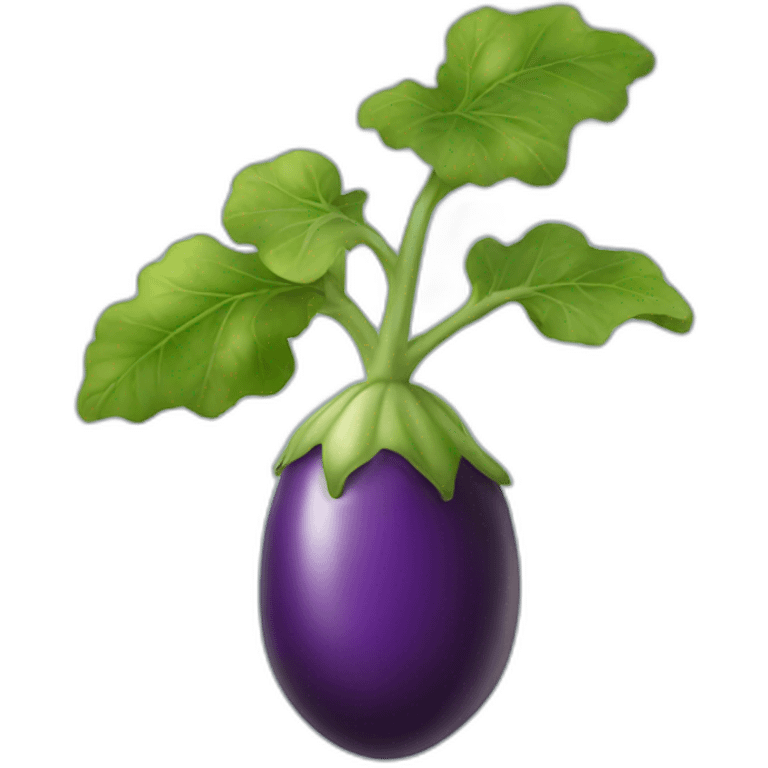 eggplant watering emoji