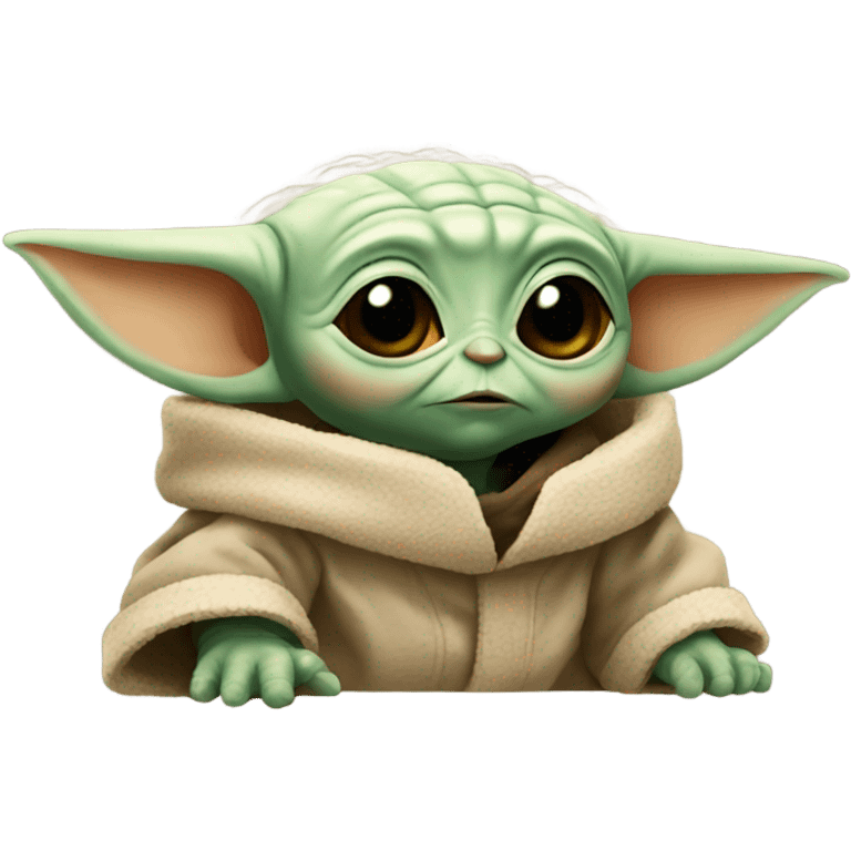 Baby yoda emoji