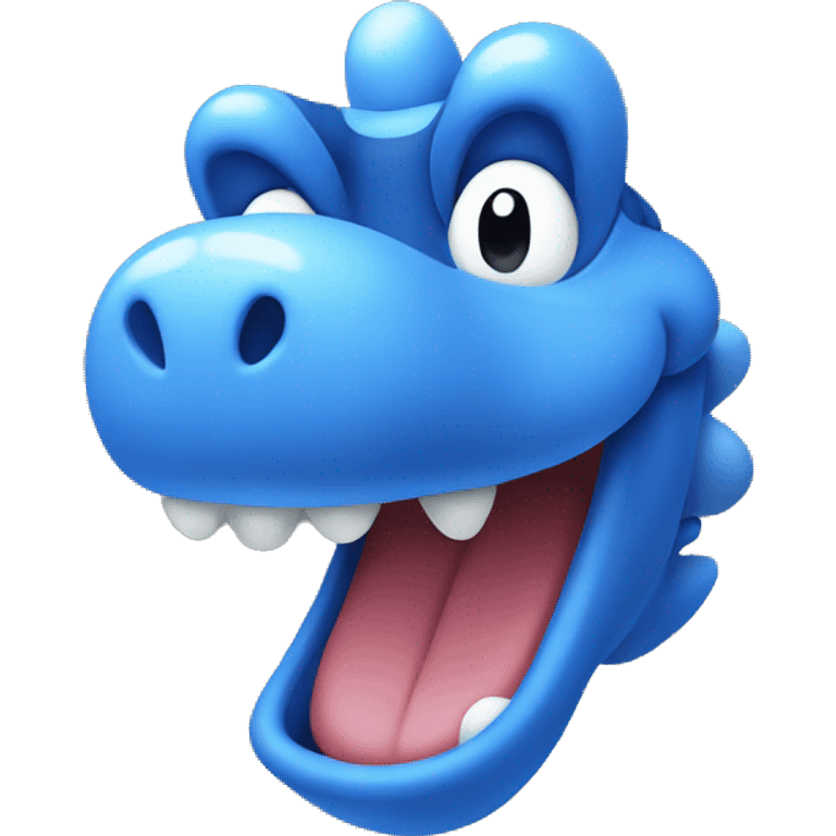 Blue Yoshi emoji