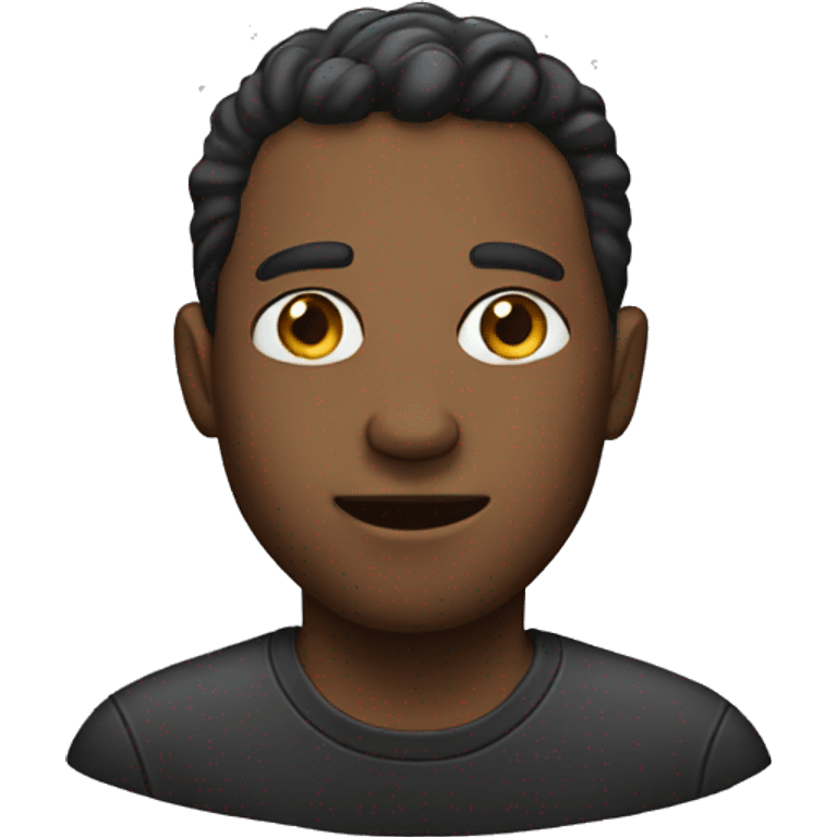 Emoji portrait of a male emoji