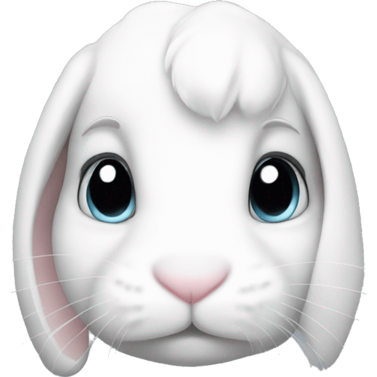 White bunny emoji