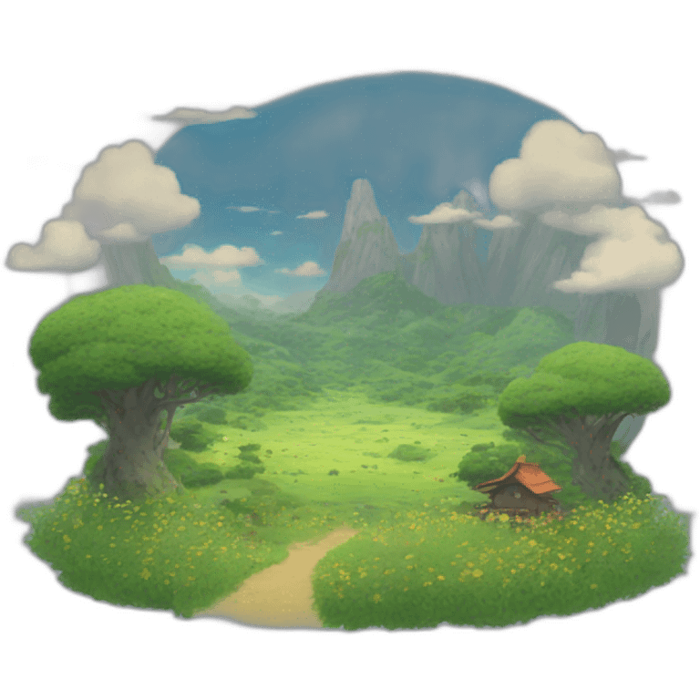 studio ghibli scene emoji