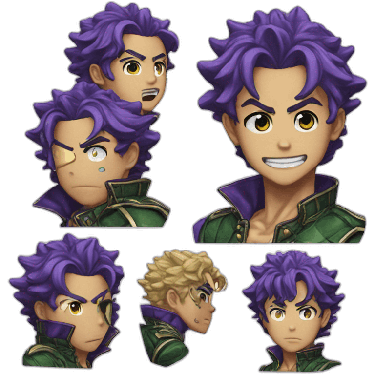 Jojo bizarre adventure emoji