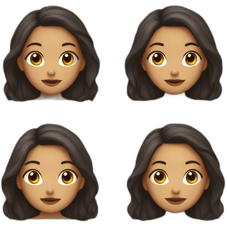 5 girls emoji