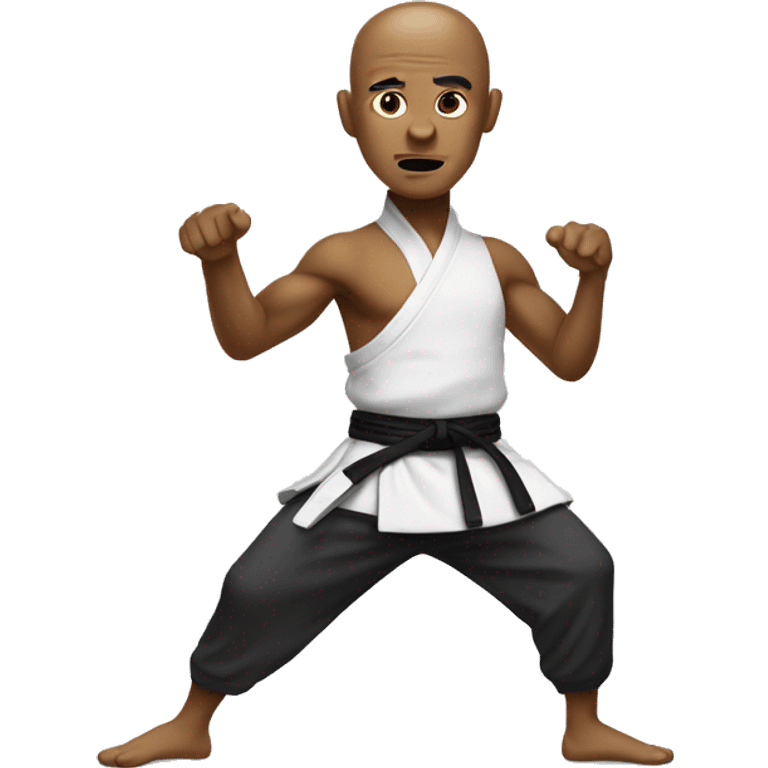 kung fu man emoji