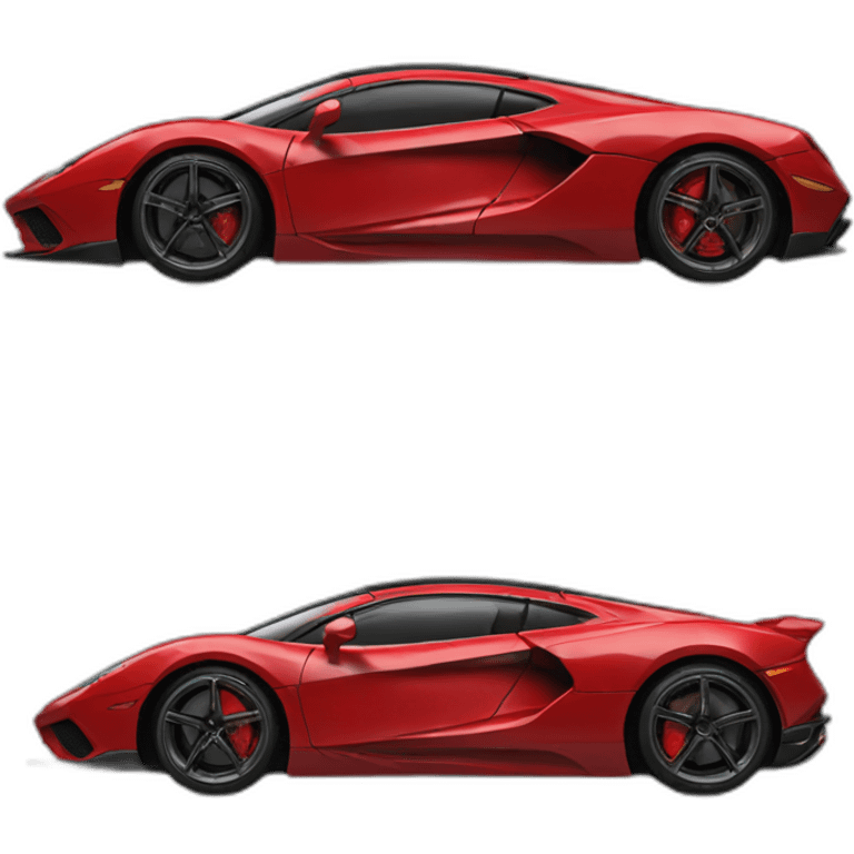 supercar red emoji