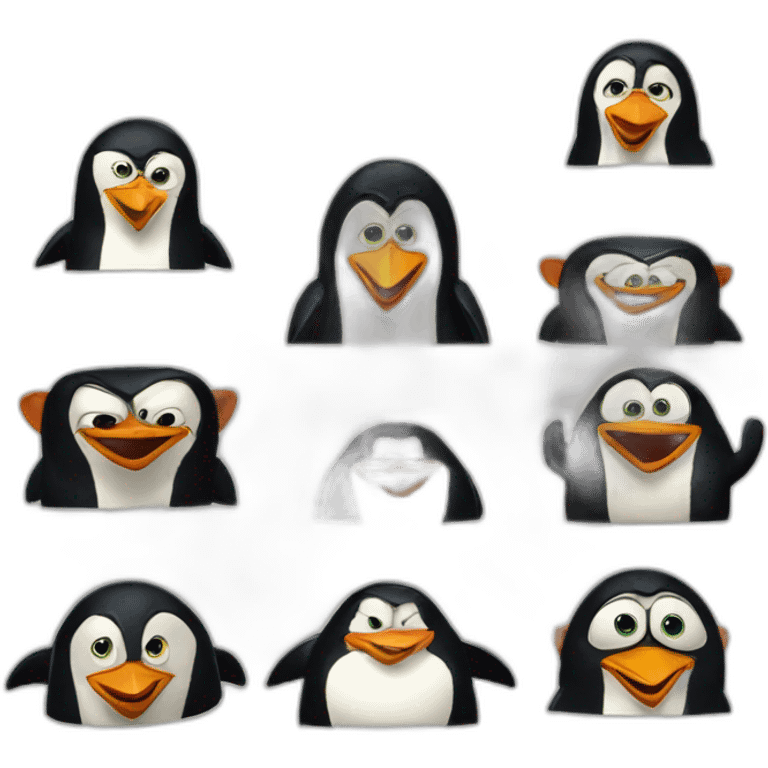 The penguins of madagascar emoji