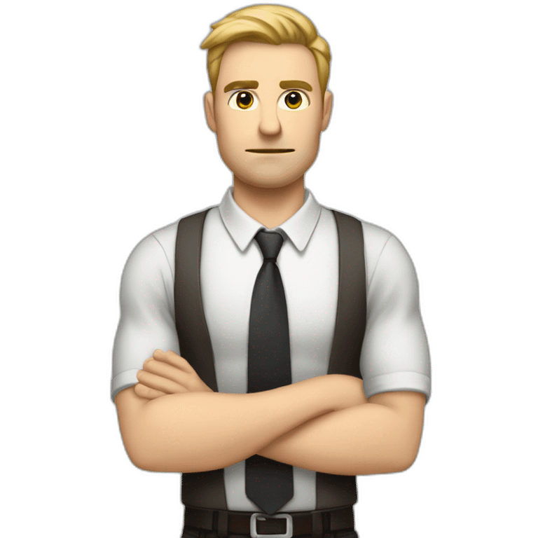 white-skin-man-hr-manager-crossed-arms-angry-profile-in-profile-image emoji