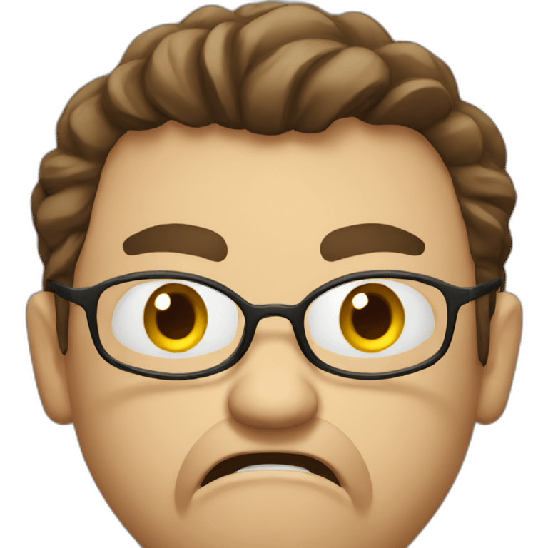 angry colleague emoji