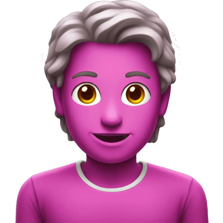 Google Android Magenta color emoji