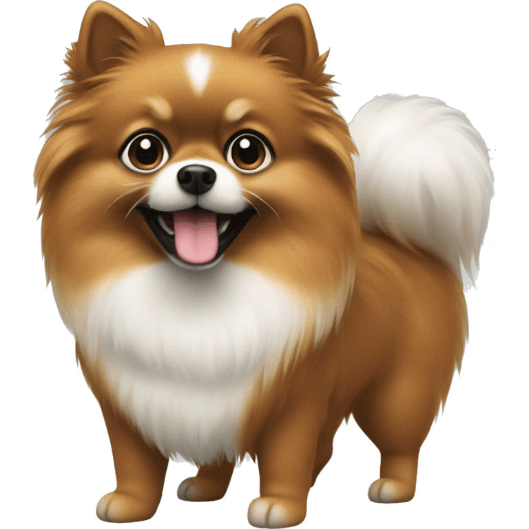 Pomeranien in Black  emoji