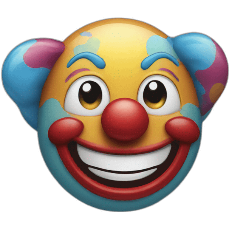 happy clown emoji