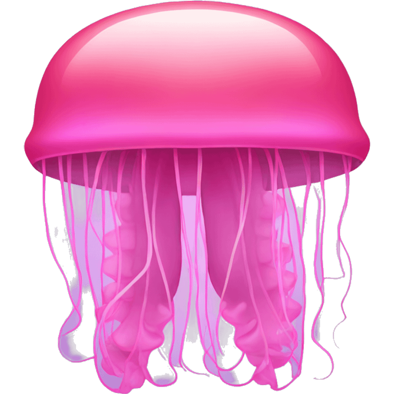 Pink jellyfish emoji