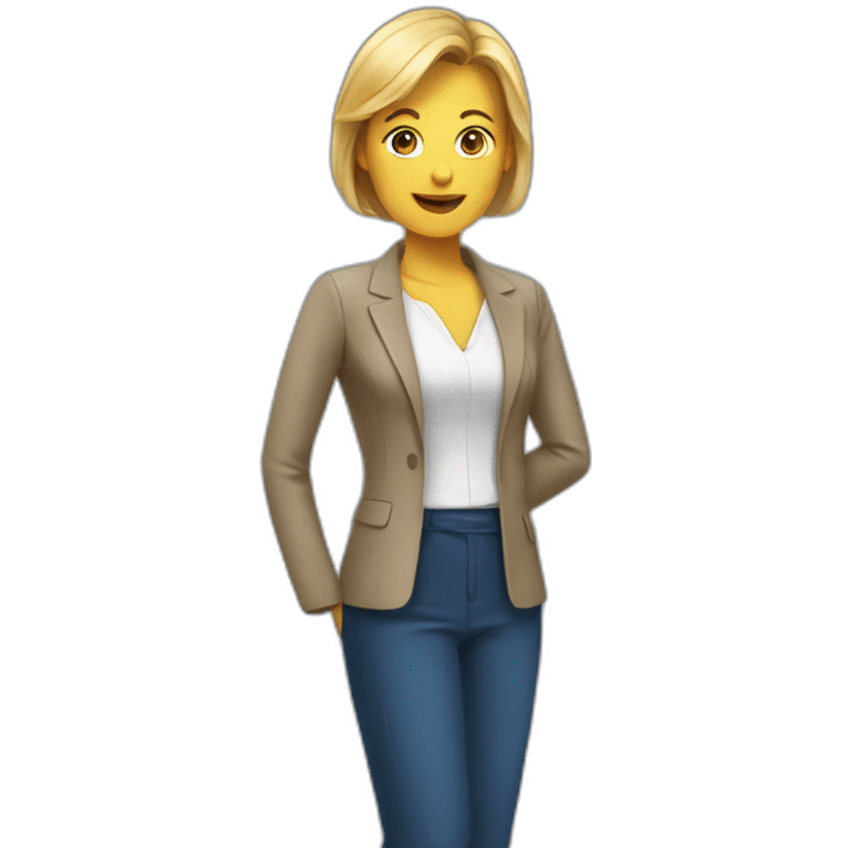 A finance mam emoji