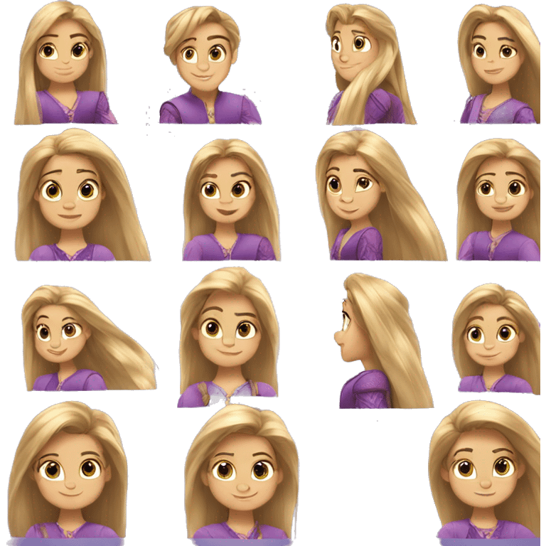 Disney Rapunzel  emoji