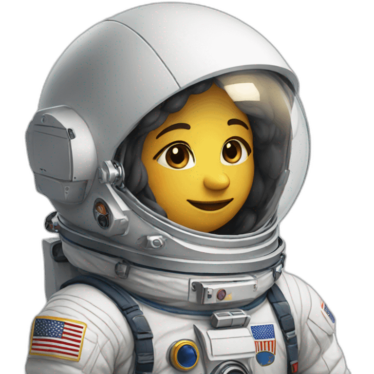 Astronaut cute emoji