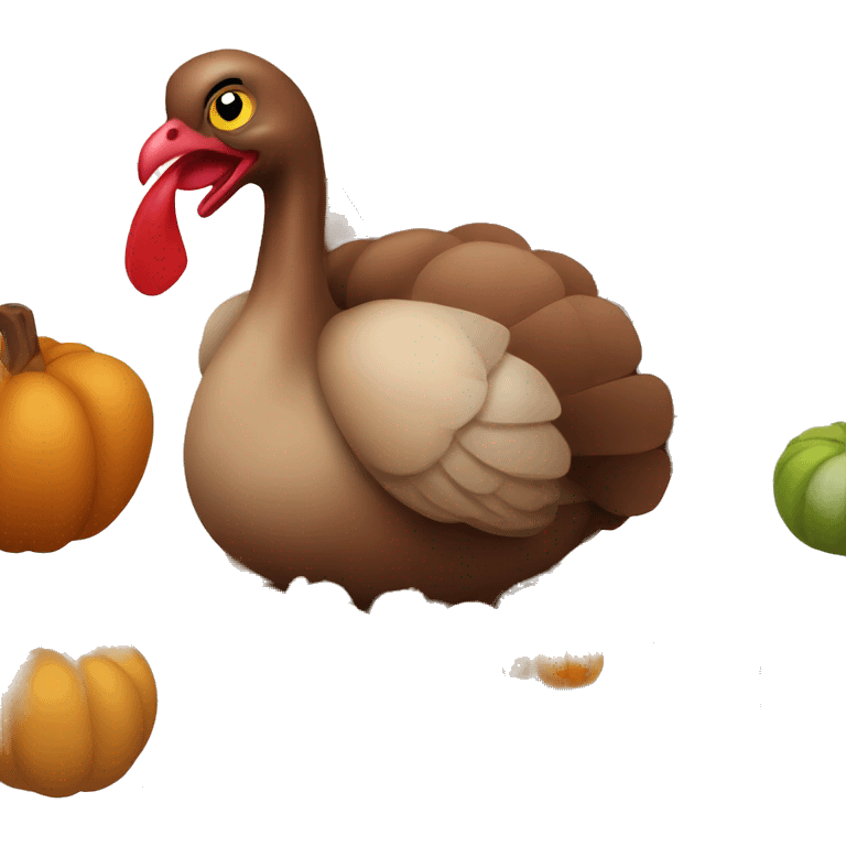 Thanksgiving turkey  emoji