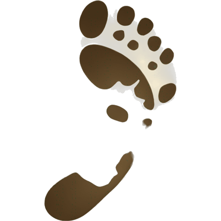 footprint emoji