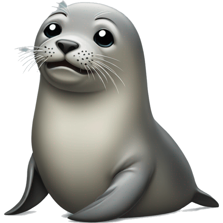 Seal with nails emoji