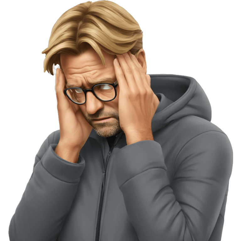 Klopp facepalm emoji