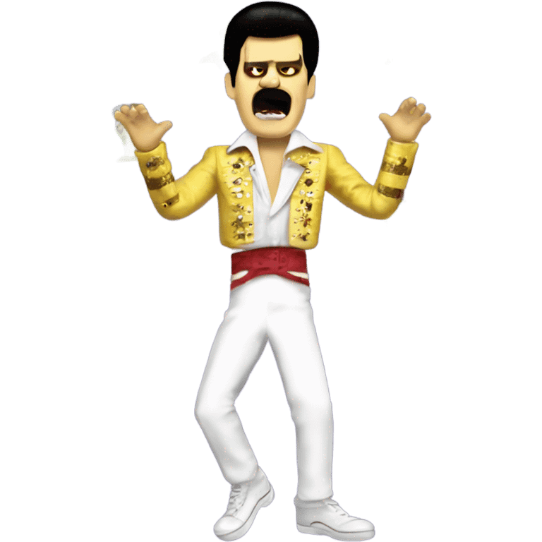 freddie mercury zombie dancing emoji