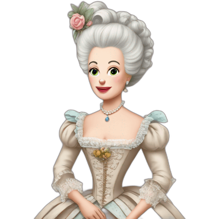 Marie Antoinette emoji