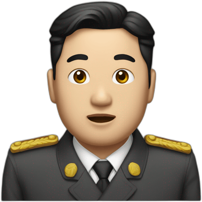 Kim Jung une emoji