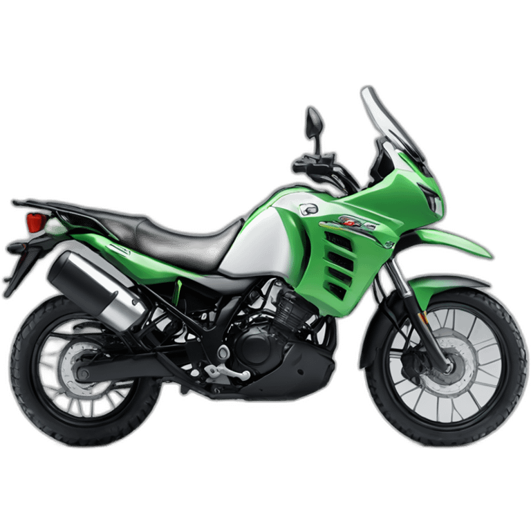 Kawasaki KLR 650 side emoji