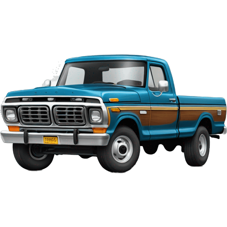 1970 ford f-250 emoji