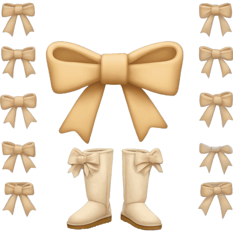 ugg bows  emoji