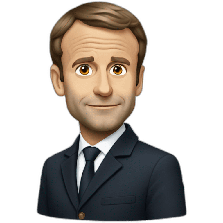 Emmanuel Macron emoji