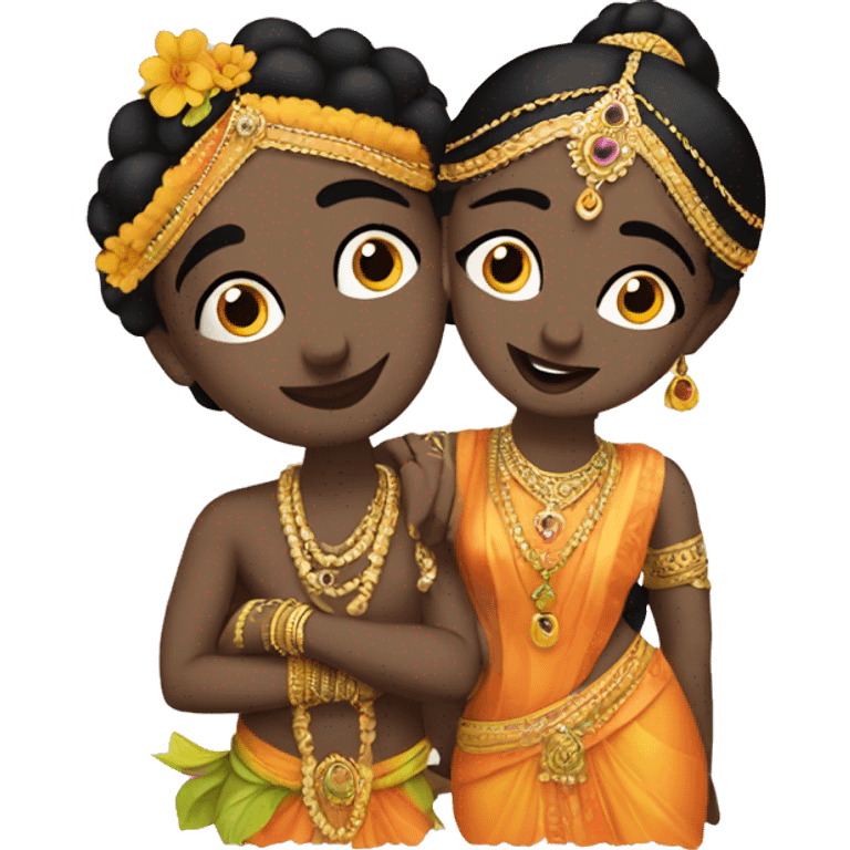 Radha Krishna  emoji